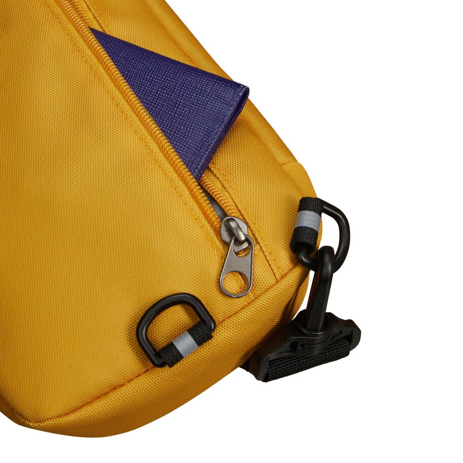 American Tourister BrightUp Sling Bag in the color Yellow. image number 5